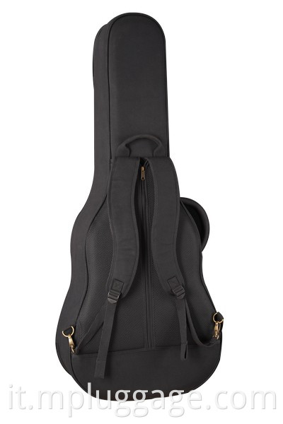 Borsa per chitarra nera Black Guitar Bag